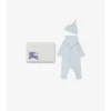 Dreiteiliges Baby-Geschenkset aus Stretch-Baumwolle
