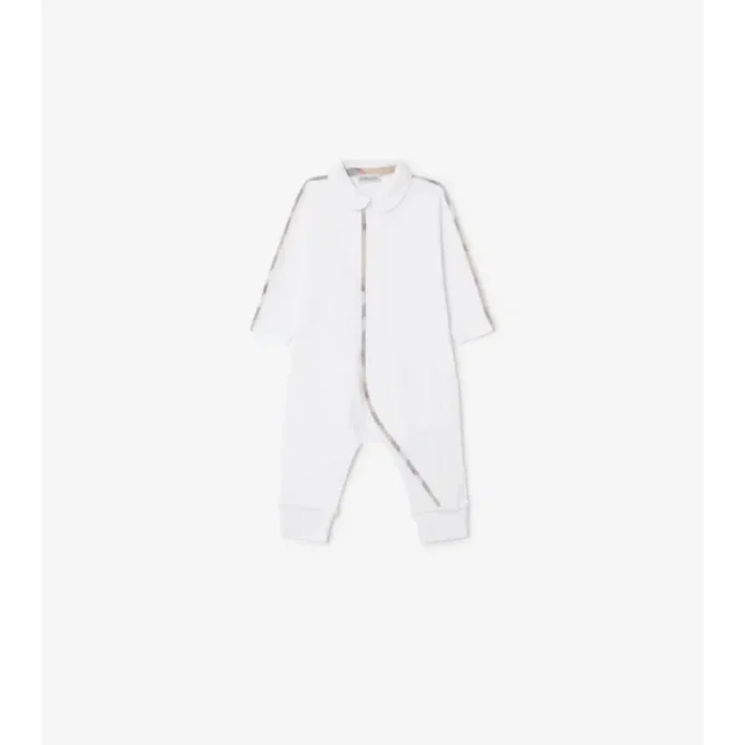 Dreiteiliges Baby-Geschenkset aus Stretch-Baumwolle