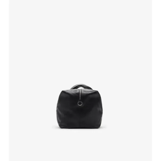 Duffle-Tasche mit geprägter Karomusterung