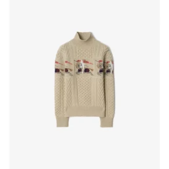 EKD Aran-Strickpullover aus Wolle