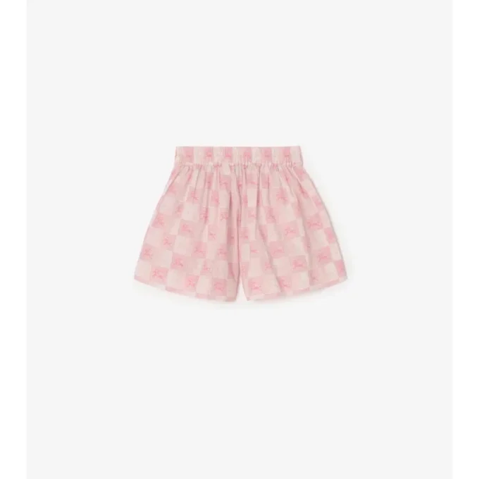 EKD Baumwollshorts mit Schachbrettmuster