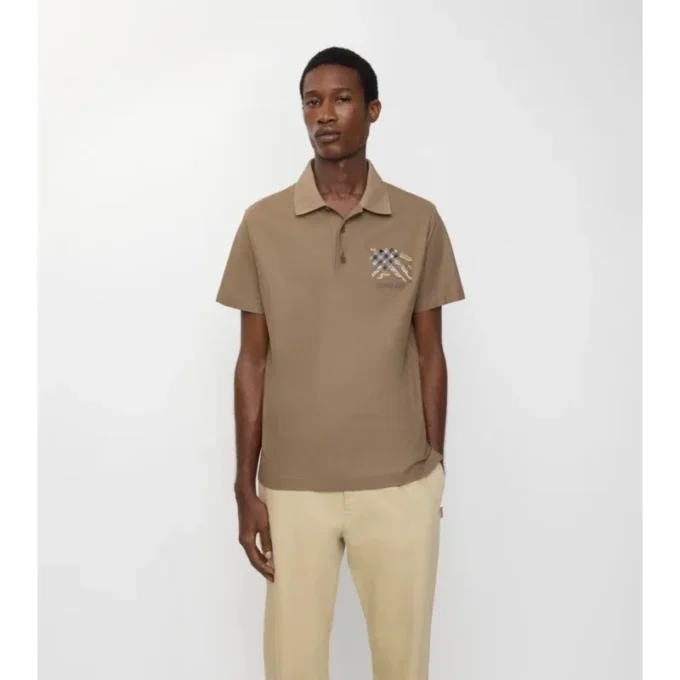 EKD Check Baumwoll-Poloshirt