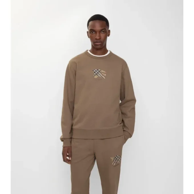 EKD Check Baumwoll-Sweatshirt