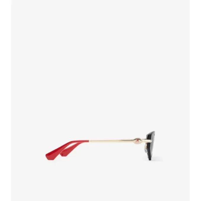 EKD Metall-Cat-Eye-Sonnenbrille