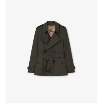 Extra kurzer Kensington-Trench Coat aus Tropical Gabardine