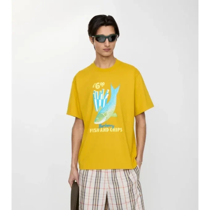 Fish and Chips  Baumwoll-T-Shirt