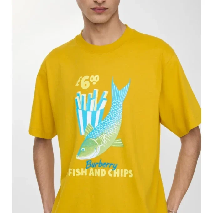 Fish and Chips  Baumwoll-T-Shirt