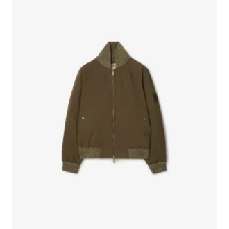 Gabardine-Bomberjacke