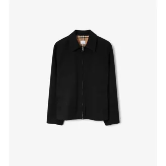 Gabardine-Harrington-Jacke