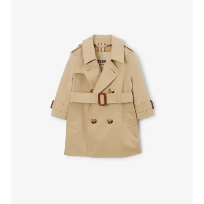 Gabardine-Trench Coat