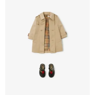 Gabardine-Trench Coat