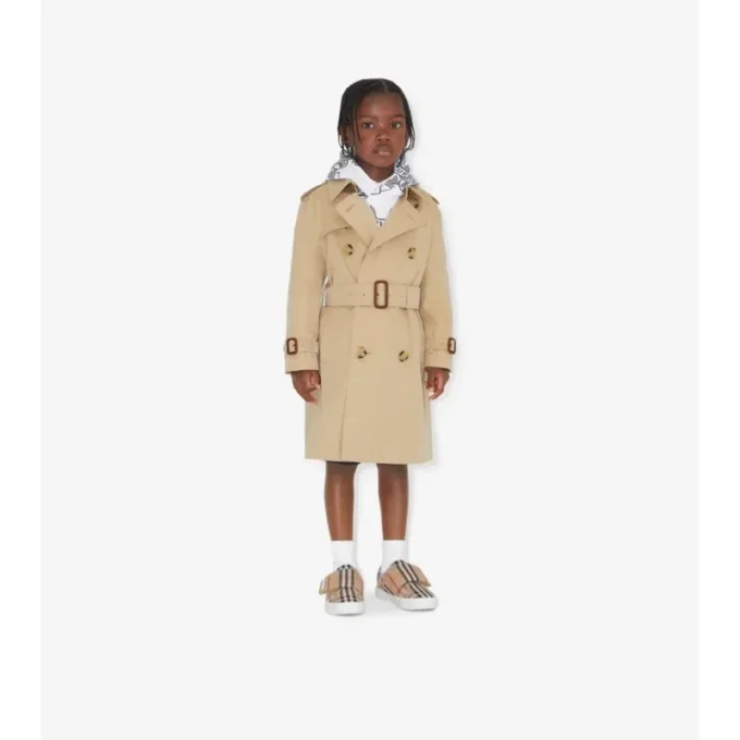 Gabardine-Trench Coat