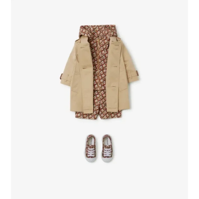 Gabardine-Trench Coat