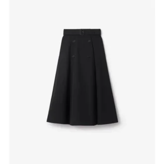 Gabardine-Trench-Midirock