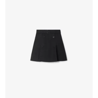 Gabardine-Trench-Minirock