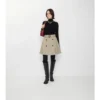 Gabardine-Trench-Minirock