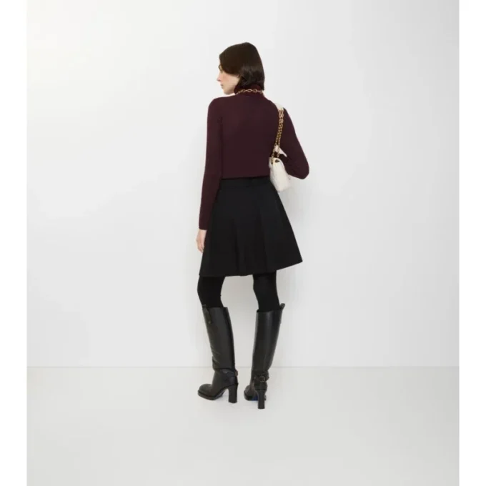 Gabardine-Trench-Minirock