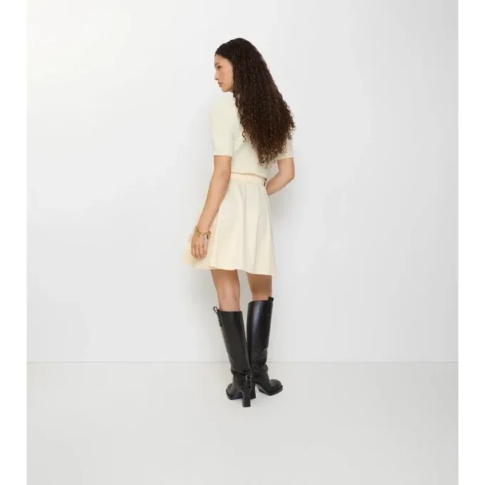 Gabardine-Trench-Minirock