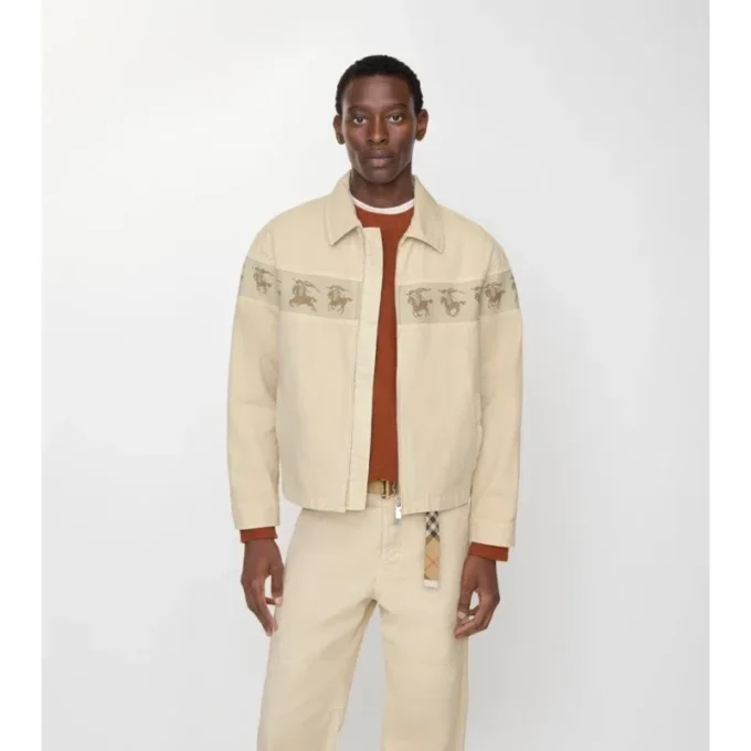 Galloping Knight Baumwoll-Canvas-Jacke