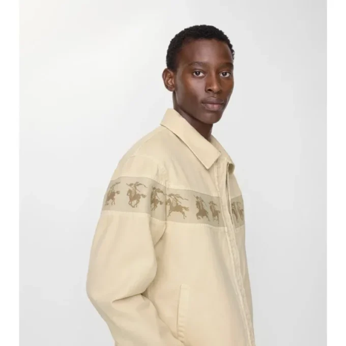 Galloping Knight Baumwoll-Canvas-Jacke