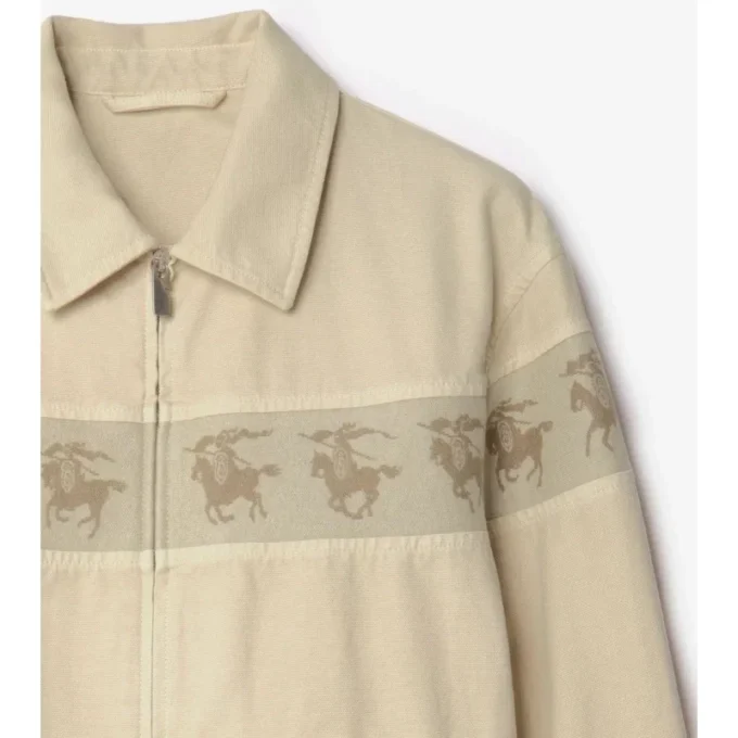 Galloping Knight Baumwoll-Canvas-Jacke