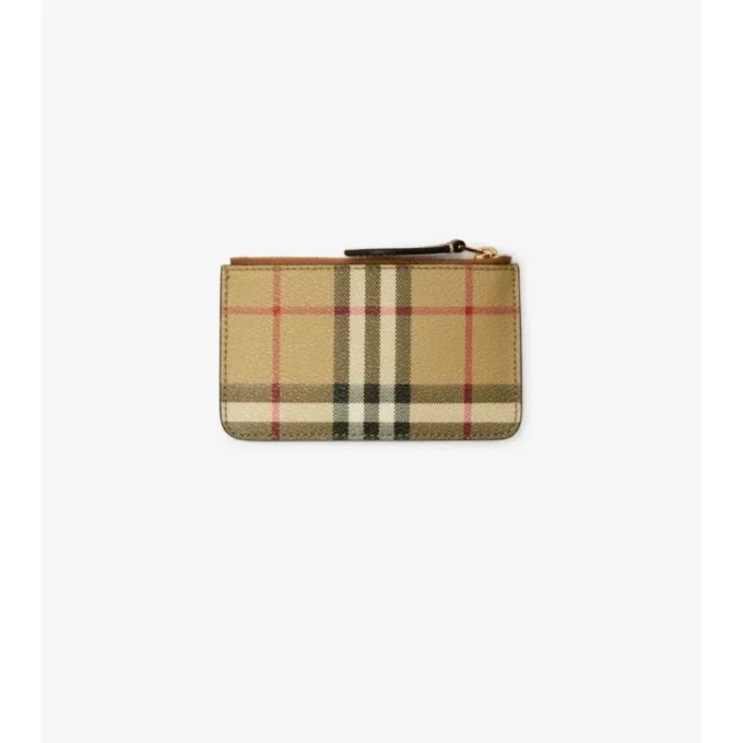 Geldbörse mit Riemen im Burberry-Karomuster