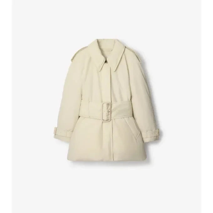 Gepolsterter Berryhill-Car Coat mit Gürtel