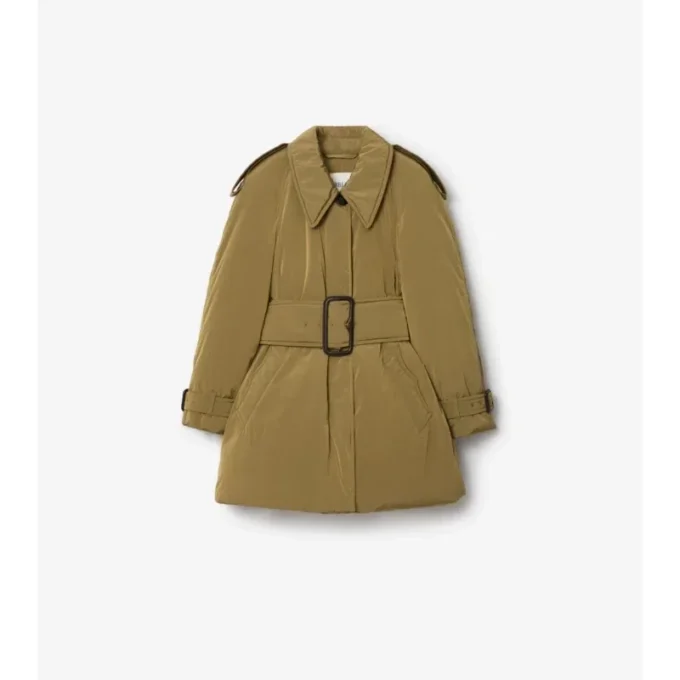 Gepolsterter Berryhill-Car Coat mit Gürtel