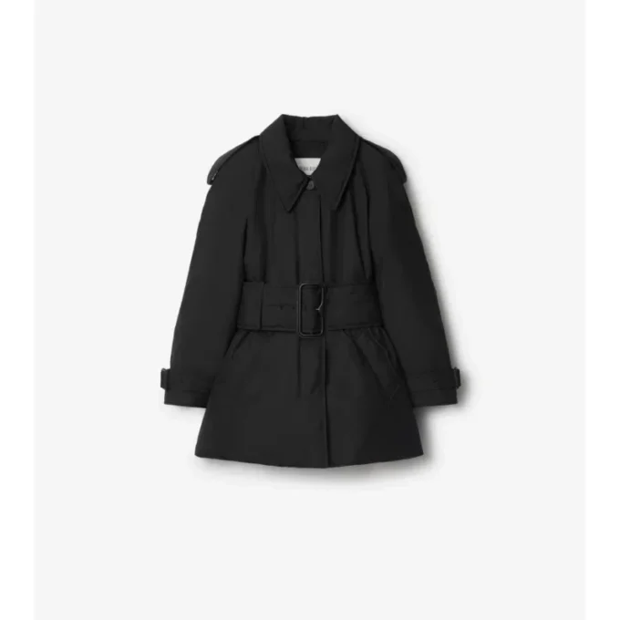 Gepolsterter Berryhill-Car Coat mit Gürtel