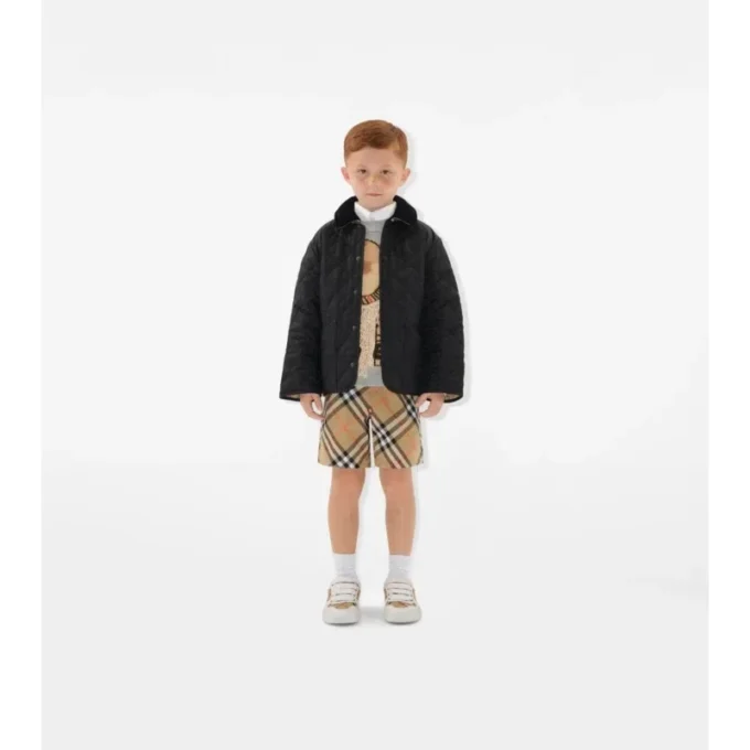 Gesteppte Barn-Jacke