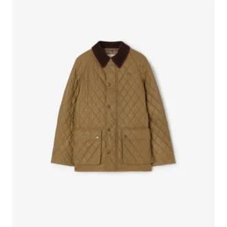 Gesteppte Barn-Jacke aus beschichteter Baumwolle