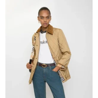 Gesteppte Nylon-Barn-Jacke