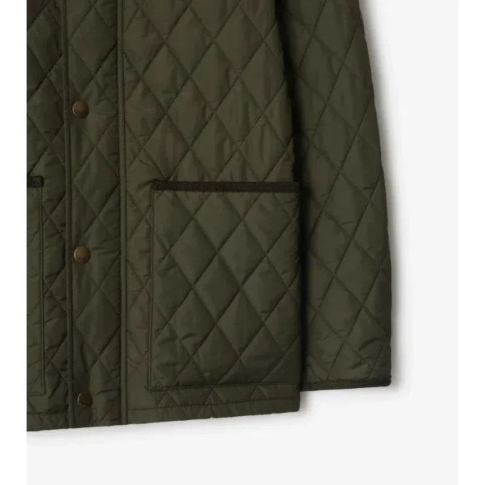 Gesteppte Nylon-Barn-Jacke