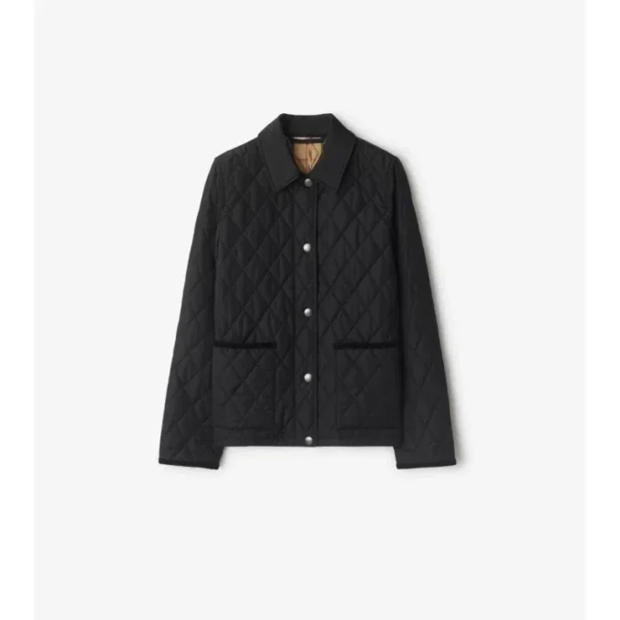 Gesteppte Nylonjacke