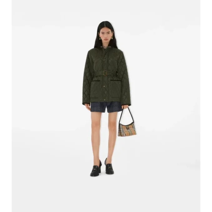 Gesteppte Nylonjacke