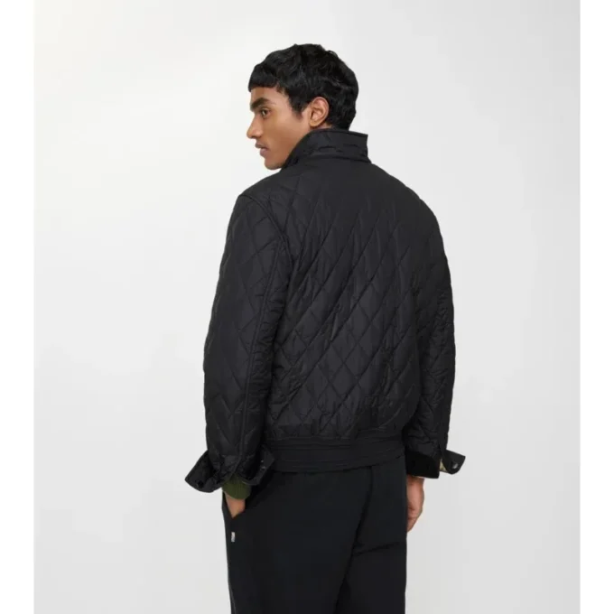 Gesteppte Nylonjacke