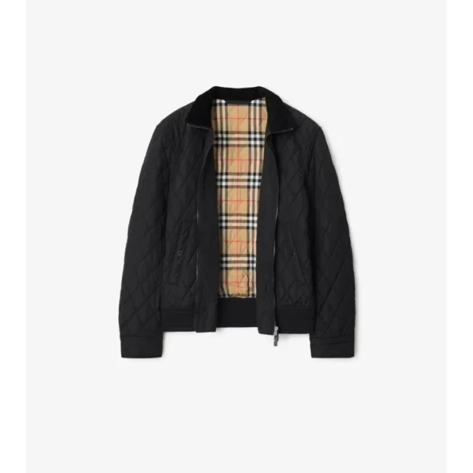 Gesteppte Nylonjacke
