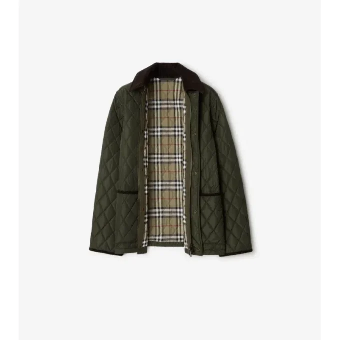 Gesteppte Nylonjacke