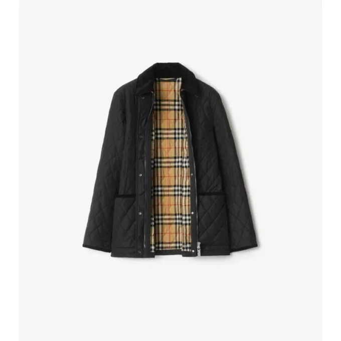 Gesteppte Nylonjacke