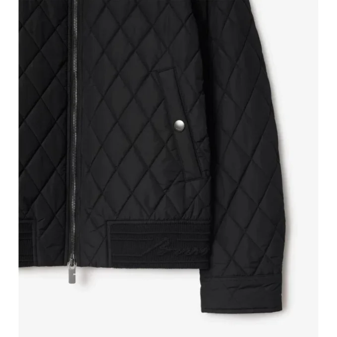 Gesteppte Nylonjacke