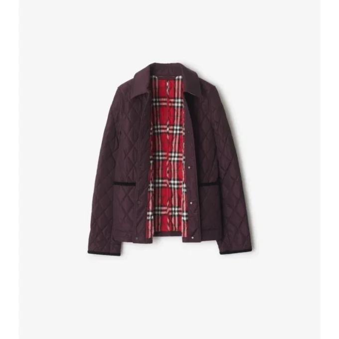 Gesteppte Nylonjacke