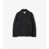 Gestepptes Overshirt aus Nylon