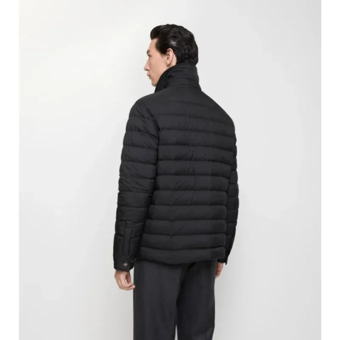 Gestepptes Overshirt aus Nylon