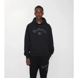 Gothic-Logo-Baumwoll-Hoodie