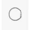 Graviertes Kettenarmband mit Karomuster