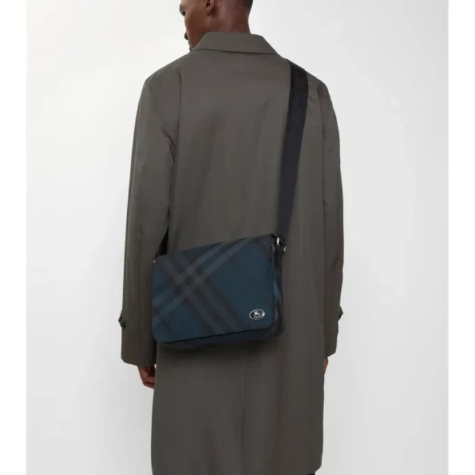 Grid Messenger Bag 