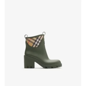 Gummistiefel mit Absatz und Marsh-Stempel