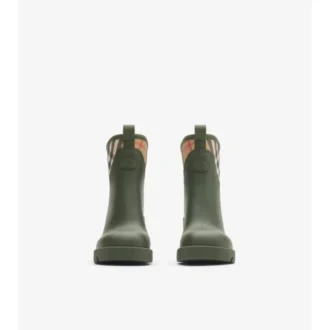 Gummistiefel mit Absatz und Marsh-Stempel