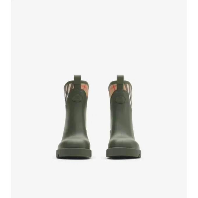 Gummistiefel mit Absatz und Marsh-Stempel