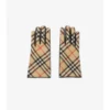 Handschuhe aus Wolle und Kaschmir mit Karomuster